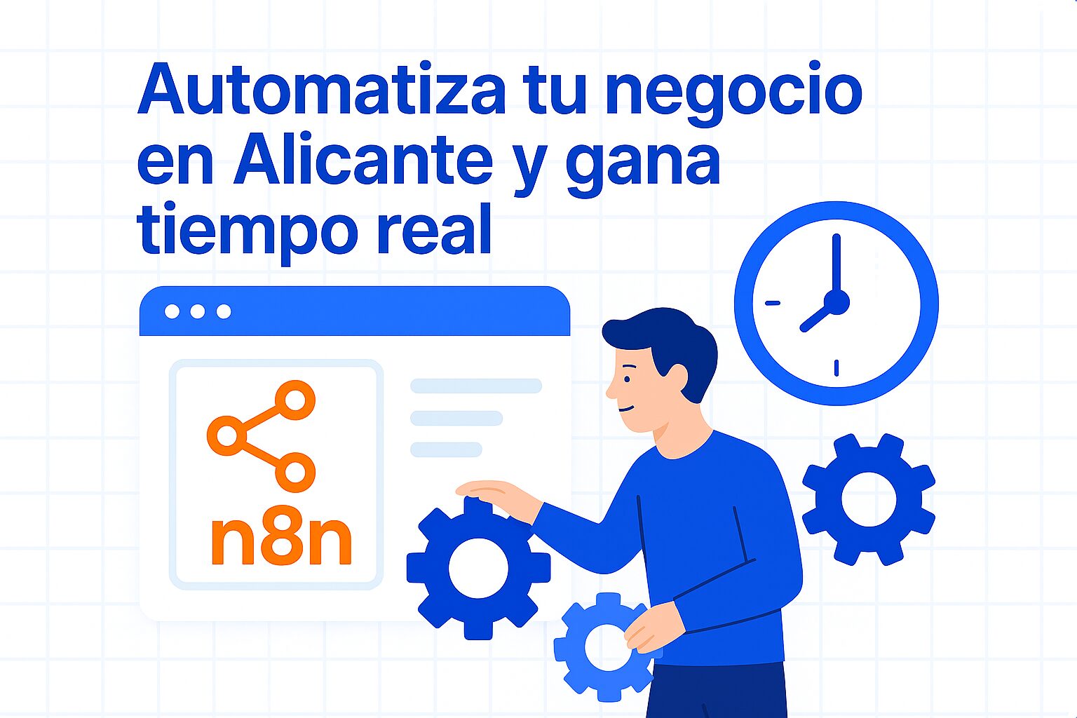 Automatiza tu negocion en alicante y gana tiempo real
