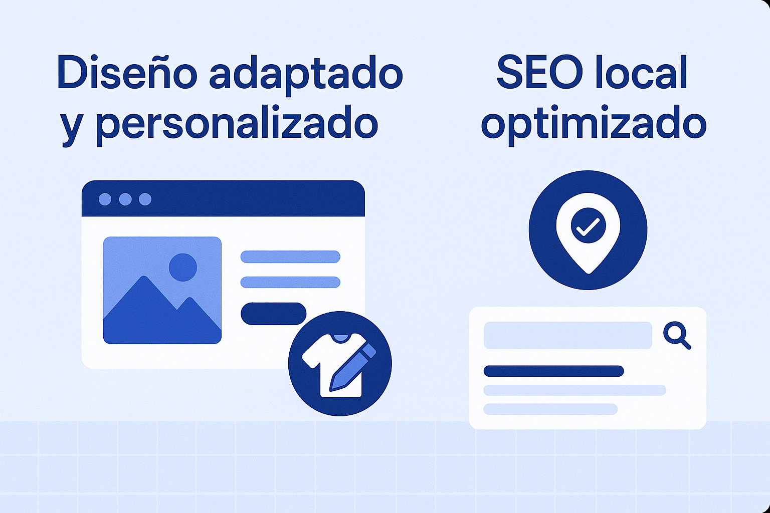 Diseño adaptado y personalizado