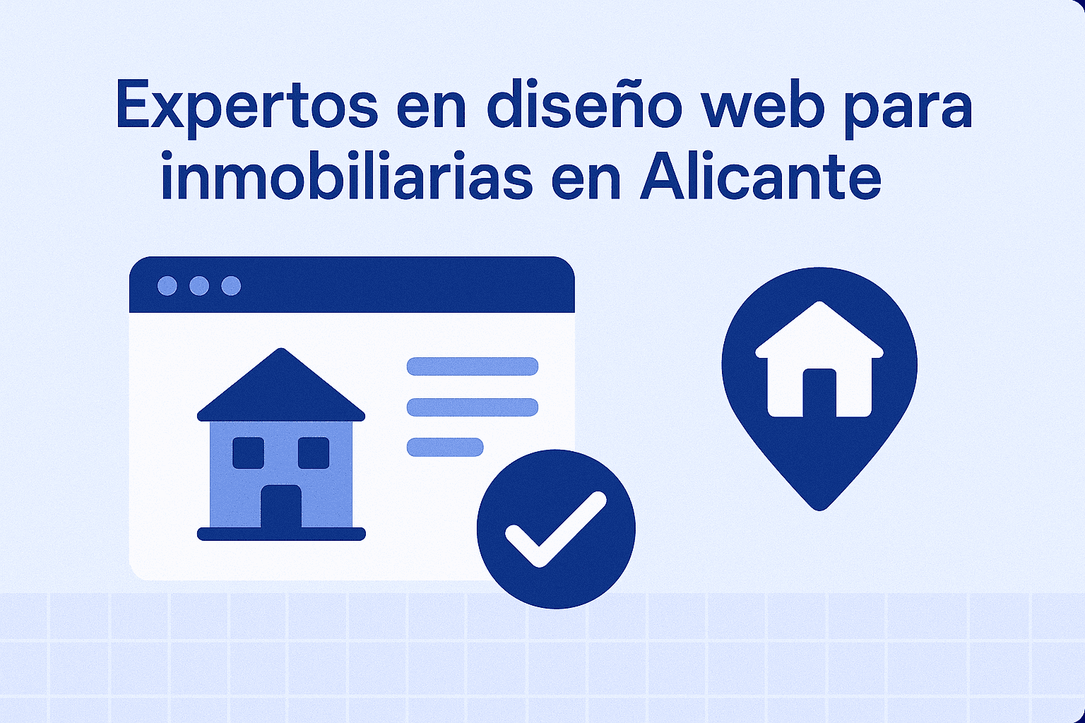 Expertos en diseño web para inmobiliarias en Alicante