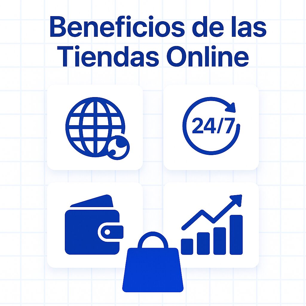 beneficios de nuestras tiendas online