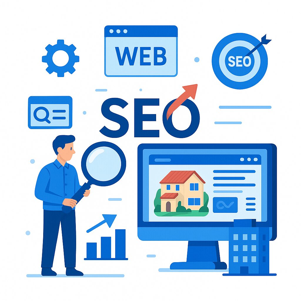 SEO del diseño de paginas web para inmobiliarias. profesional