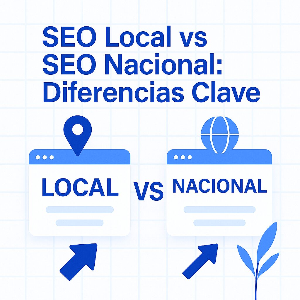 SEO LOCAL VS SEO NACIONAL