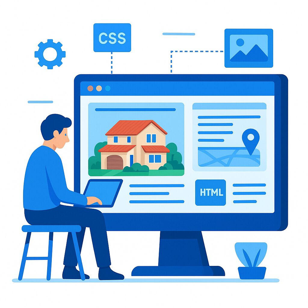 Diseño de pagina web de inmobiliarias en alicante, Espsaña