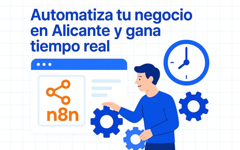 Automatiza tu negocion en alicante y gana tiempo real