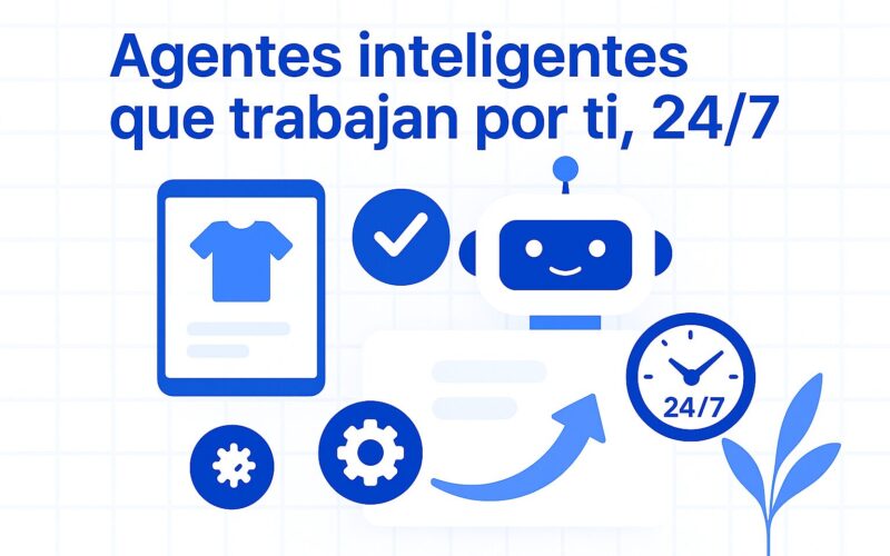 Agentes inteligentes que trabajan por ti, 24/7