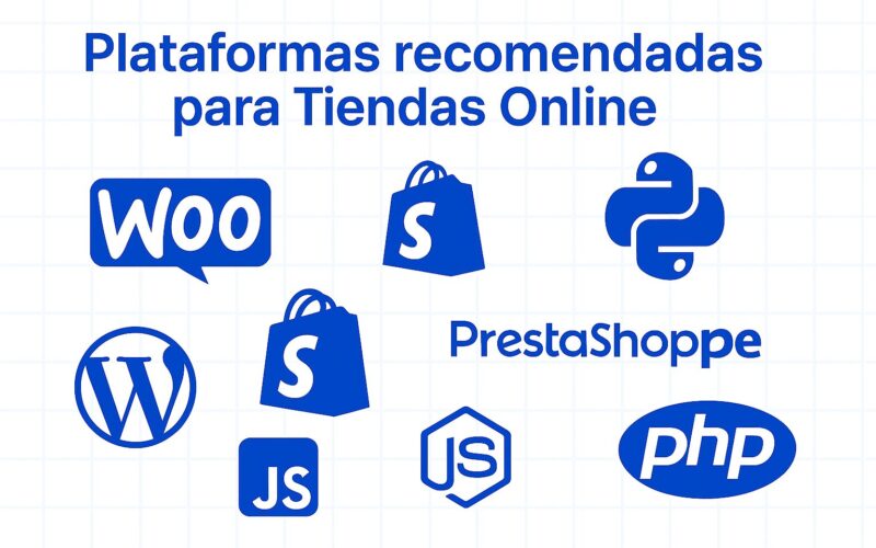 Plataformas recomendadas para tiendas online