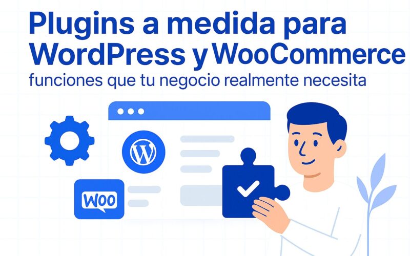 Plugin a medida para wordpress y woocommerce