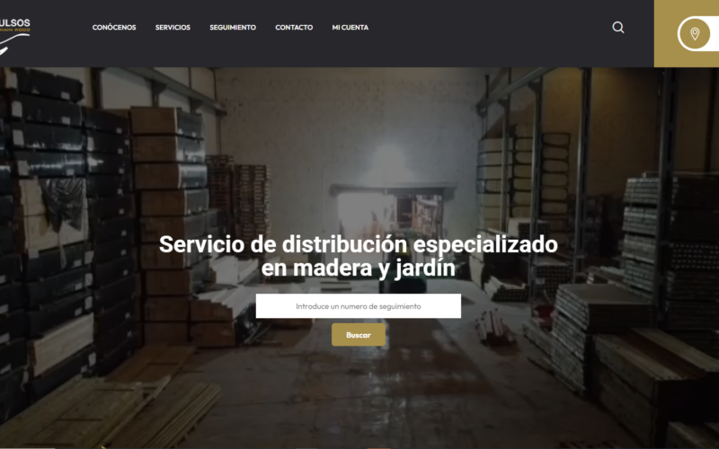 Diseño web y sistema ERP para empresa de distribución y logística Mar de Impulsos