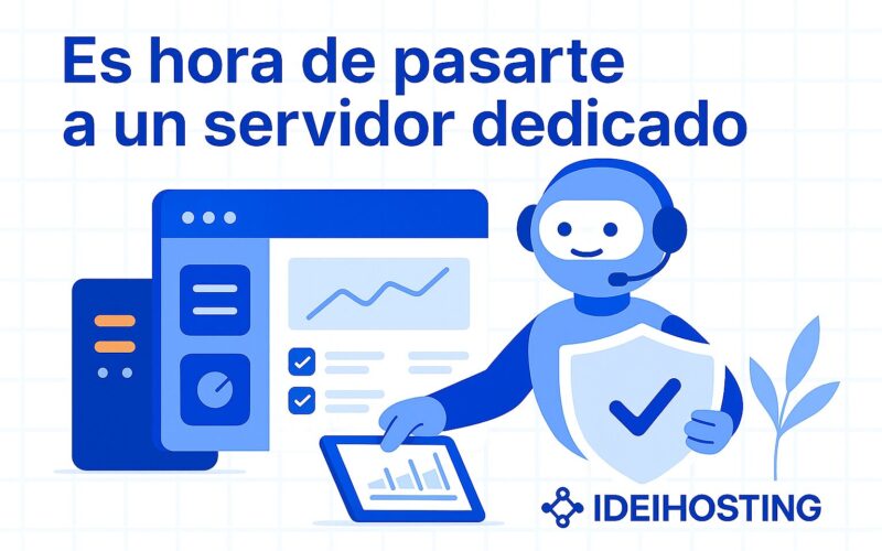 Servicio dedicado de vps y hosting compartido