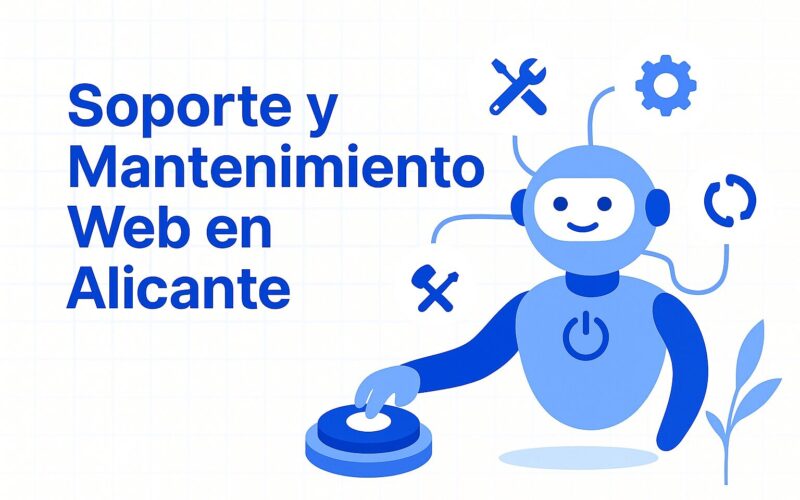 soporte y mantenimiento web en alicante